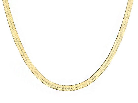 Złoty naszyjnik 585 damski elegancka żmijka 45cm 5,63g Lovrin