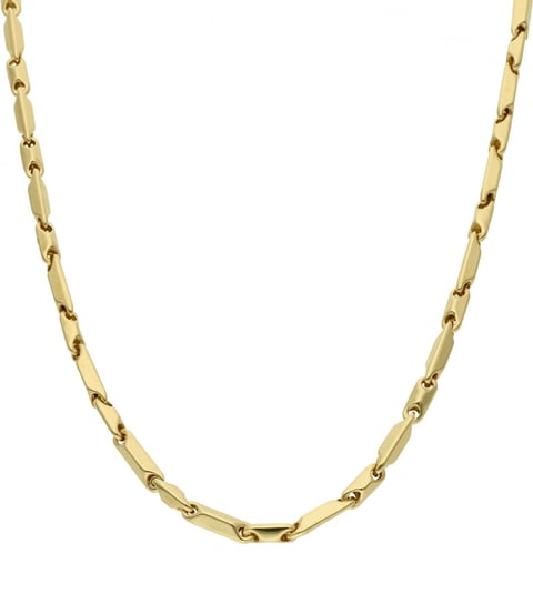 Złoty solidny łańcuszek 55 cm Rosanto