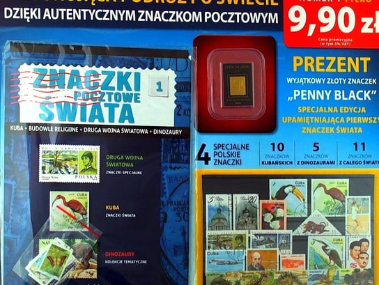 Znaczki Pocztowe Świata Nr 1 Hachette Polska Sp. z o.o.