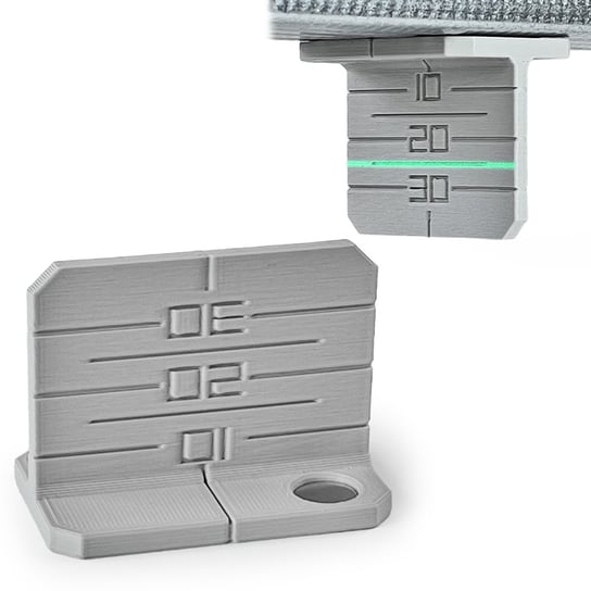 Znacznik na magnes do poziomowania profili aluminiowych CD60 płyt G-K laser Kajawis