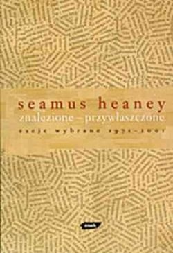 Znalezione - przywłaszczone Heaney Seamus