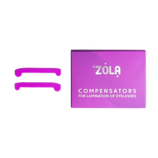 Zola, Kompensatory nakładki do laminacji rzęs, 1 para fioletowe ZOLA