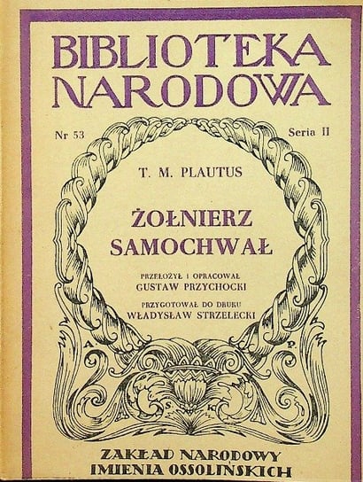 Żołnierz samochwał Plautus
