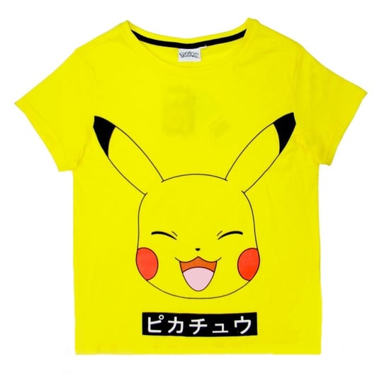 Żółta koszulka damska Pokemon Pikchu Pokemon