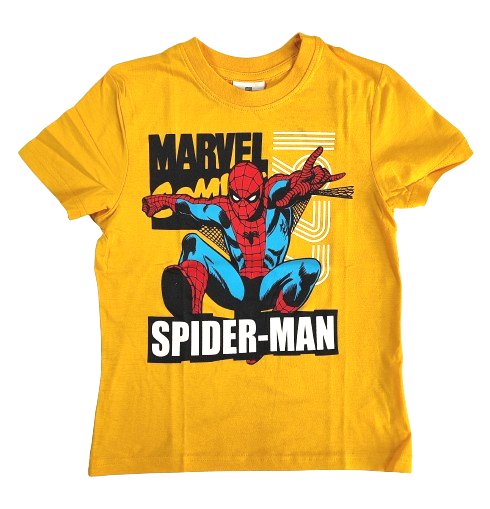 Żółta koszulka z krótkim rękawem Spider-Man Marvel rozm. 4A / 104 Inna marka