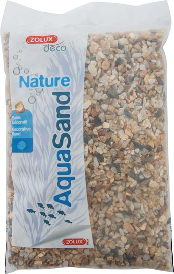 ZOLUX Aquasand Nature Żwirek do akwarium kwarc żółty 1kg Zolux