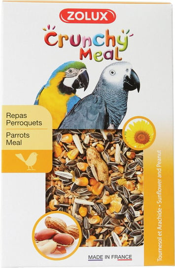 ZOLUX CRUNCHY MEAL pokarm dla dużych papug 600 g Zolux