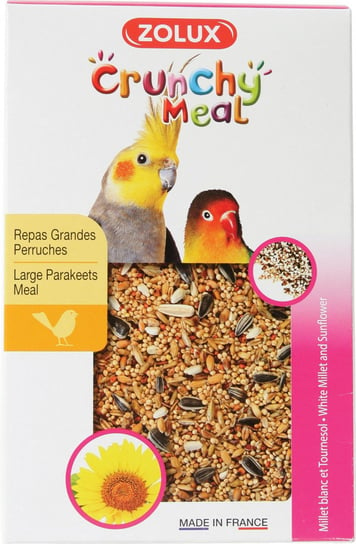 ZOLUX CRUNCHY MEAL pokarm dla papug 800 g Zolux