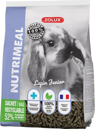 ZOLUX Granulat NUTRIMEAL 3 dla królika juniora 800 g Zolux