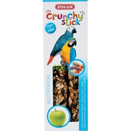 ZOLUX Kolba Crunchy Stick papuga orzech ziemny / jabłko 115g Zolux