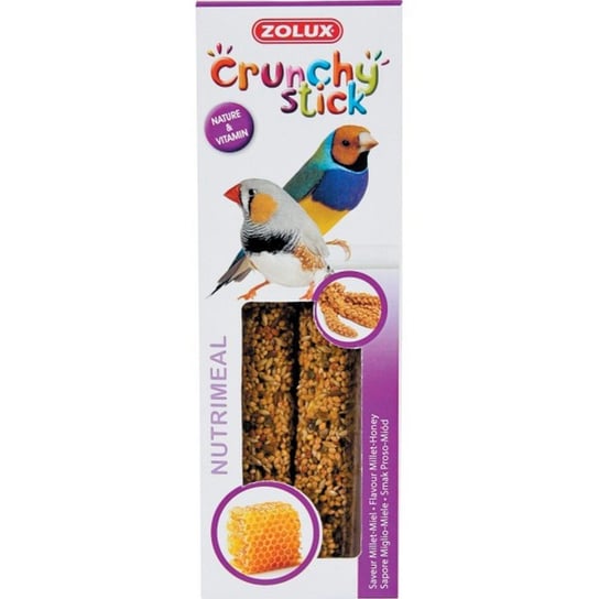 ZOLUX Kolba Crunchy Stick ptaki egzotyczne proso / miód 85g Zolux