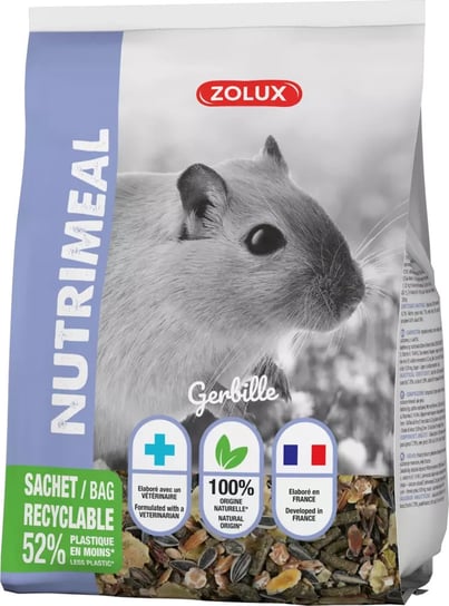 ZOLUX Mieszanka NUTRIMEAL 3 dla myszoskoczków 600 g Zolux