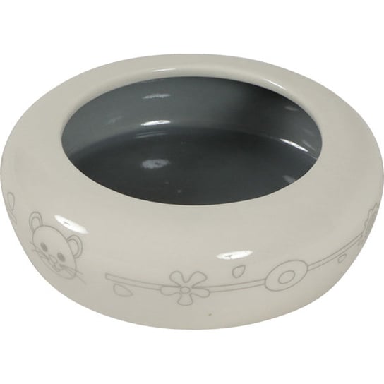 Zolux Miska Ceramiczna Dla Gryzoni 250Ml Beż/Szary Zolux