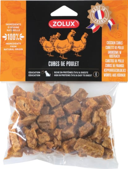 ZOLUX Przysmak naturalny dla psa Duże kostki z kurczaka 150 g Zolux