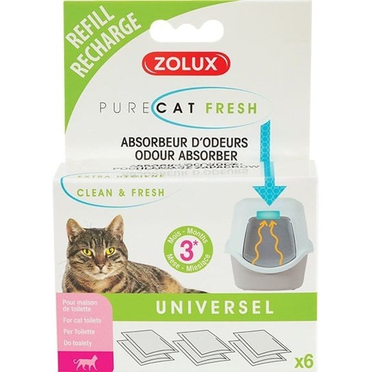 Zolux Purecat Fresh Wkłady Do Pochłaniacza Zapachów Zolux