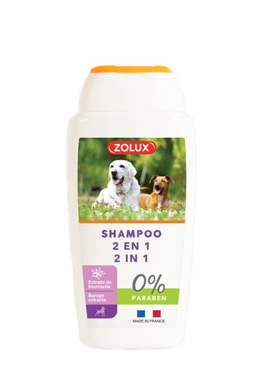 ZOLUX Szampon dla psów wszystkich ras 2w1 250 ml Zolux