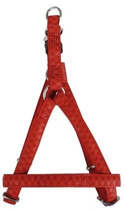 Zolux, Szelki regulowane, Mac Leather, czerwone, 1,5 cm. Zolux