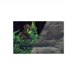 ZOLUX Tło akwariowe dwustronne 50x80 cm rośliny czar./skała Zolux