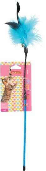 Zolux Zabawka wędka dla kota z piórkami Zolux