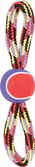 ZOLUX Zabawka ze sznura z piłką tenisową, ósemka 36 cm Zolux