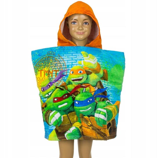 Żółwie Ninja Ponczo Ręcznik Kąpielowy Bawełna Turl Inna marka
