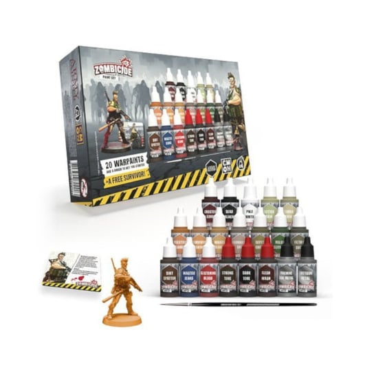 Zombicide - 2nd ed. Paint Set - Zestaw farb do pomalowania Zombicide / Army Painter The Army Painter