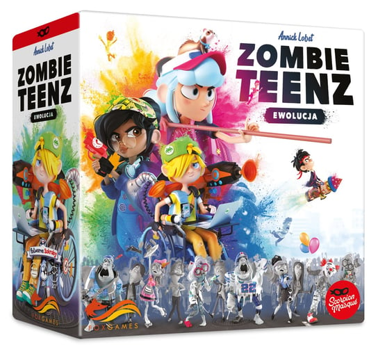 Zombie Teenz: Ewolucja, gra planszowa, FoxGames FoxGames
