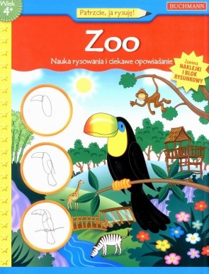 Zoo. Nauka rysowania i ciekawe opowiadanie Winterberg Jenna