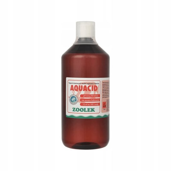Zoolek Aquacid 1L - preparat do obniżania pH oraz twardości węglanowej KH Zoolek