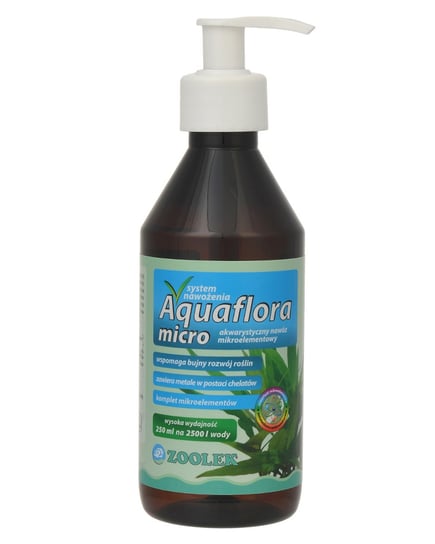 Zoolek Aquaflora Micro 250 ml - nawóz mikroelementowy Zoolek