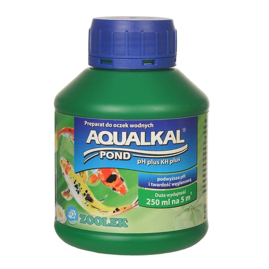 Zoolek Aqualkal Pond 250 ml - podwyższa pH i KH w wodzie Zoolek
