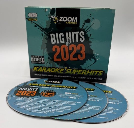 Zoom Big Hits Of 2023 (CD+G) (Digi) Zoom Karaoke