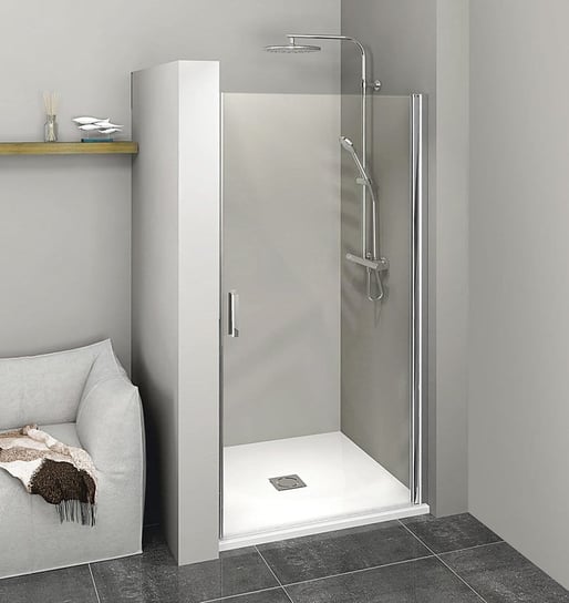 ZOOM LINE drzwi prysznicowe 1000mm, szkło czyste Inna marka