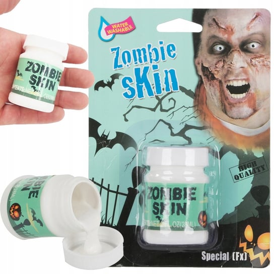 Zoombie skin makijaż na halloween do malowania blizny rany makeup skóra VERK GROUP