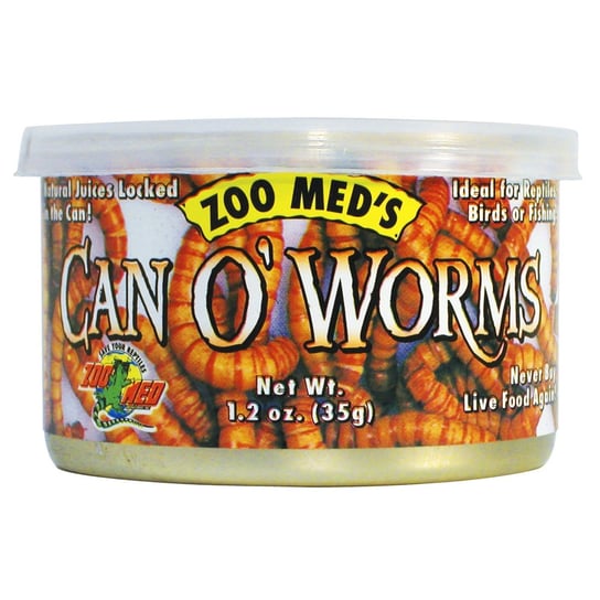 Zoomed Can O' Worms - Pokarm W Puszcze Larwy Mącznika Inny producent