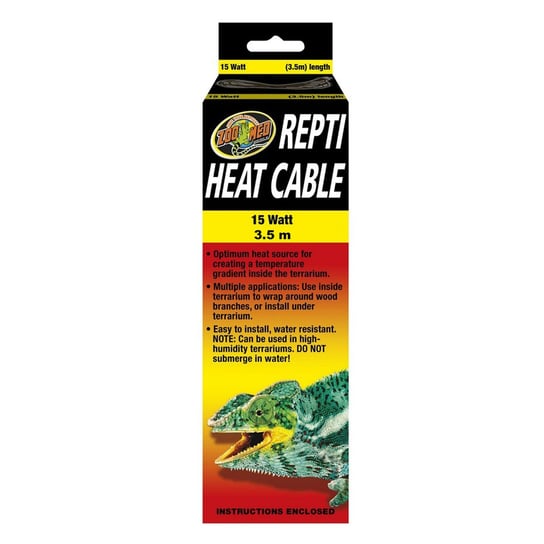 Zoomed Repti Heat Cable 15W - Kabel Grzewczy 3,5M Inna marka