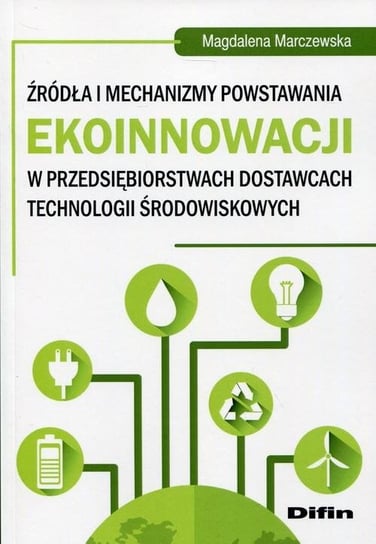 Źródła i mechanizmy powstawania ekoinnowacji w przedsiębiorstwach dostawcach technologii środowiskowych Marczewska Magdalena