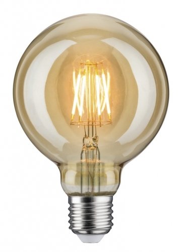 Źródło LED Vintage Globe 95 6,5W E27 Złoty 1700K PAULMANN