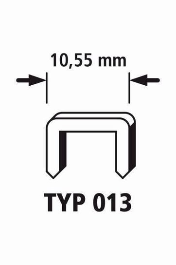Zszywki 13/8 WOLFCRAFT twarda stal [1400 szt.] WOLFCRAFT