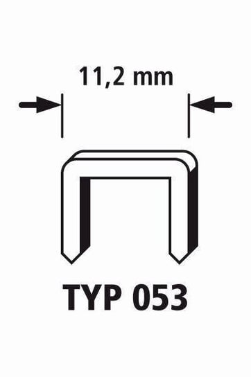 Zszywki 53/10 WOLFCRAFT super twarde [3000 szt.] WOLFCRAFT