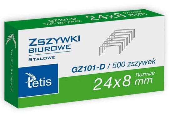 Zszywki Biurowe Gz101-D, Tetis TETIS
