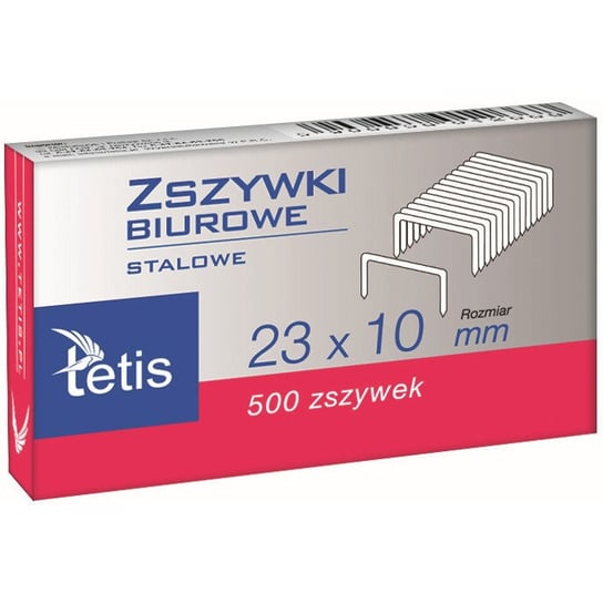 Zszywki Biurowe Hd 23/10 500Szt. Gz102-A Tetis TETIS