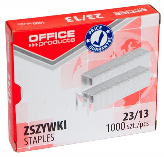 zszywki office products, 23/13, 1000szt. Office Products