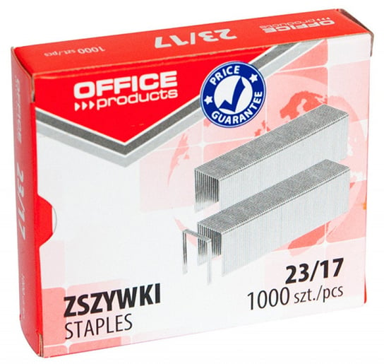 zszywki office products, 23/17, 1000szt. Office Products