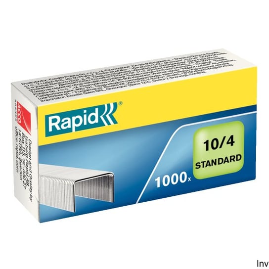 zszywki rapid standard 10/4 1m, 1000 szt., 24862900 Rapid