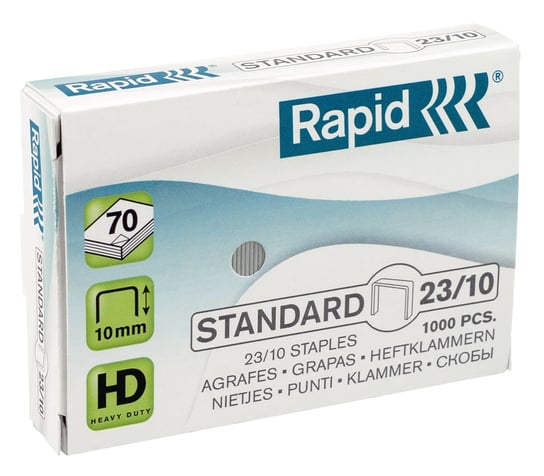 Zszywki Rapid Standard 23/10 1000 Szt Esselte