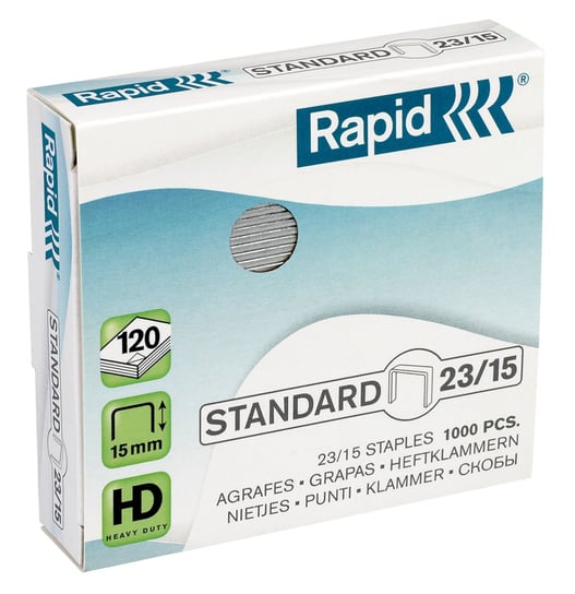Zszywki Rapid Standard 23/15 1000 Szt Rapid