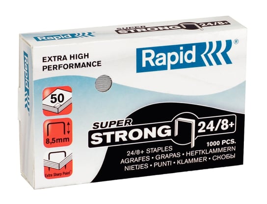Zszywki Rapid Super Strong 24/8+ 1000 Szt Rapid