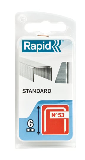 Zszywki Standard 53/6 Mm 1.08Tys. Blister Rapid Rapid