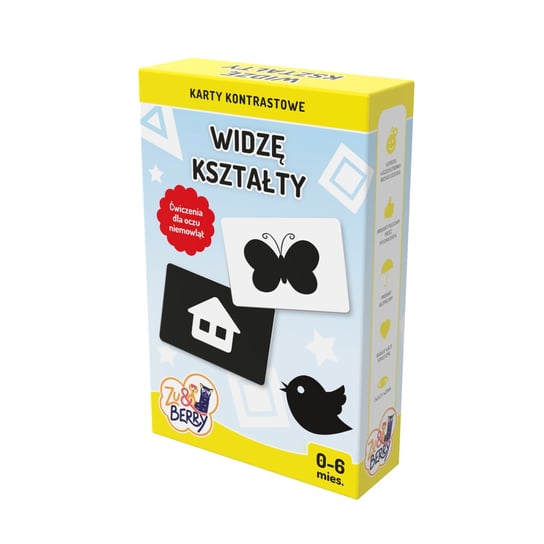 Zu&Berry, karty kontrastowe Widzę kształty Zu&Berry